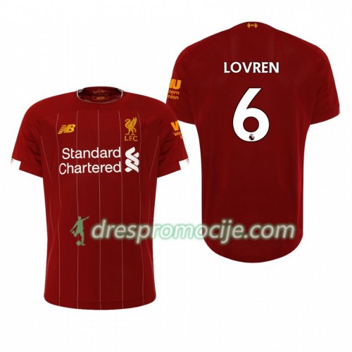 Liverpool Dres Dejan Lovren 6 Domaći 2019/20 Kratkih Rukava Liverpool Dres Dejan Lovren 6 Domaći 2019/20 Kratkih Rukava